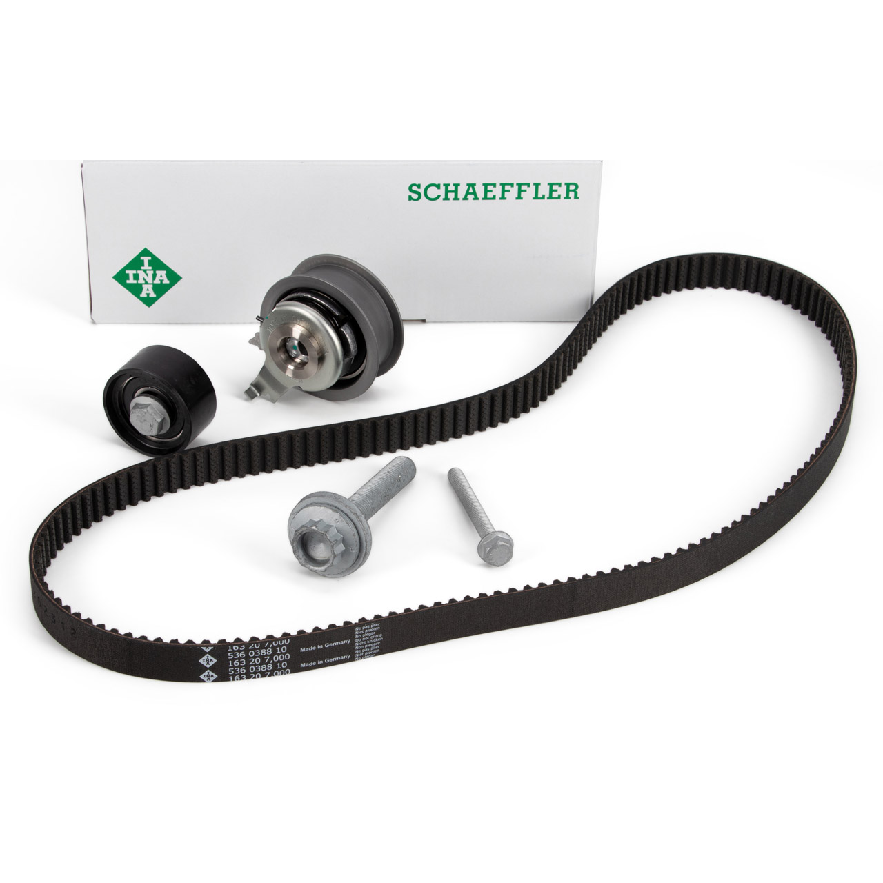 INA 530071110 Timing Belt Kit for VW Golf 7, Audi A3 8V 8Y, SEAT Leon 3 & 4, Octavia 3 & 4, 1.5 TSI