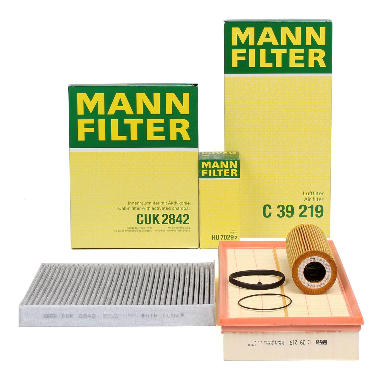 MANN Filter-Set AUDI Q7 (4LB) 3.0 TFSI quattro 280/333 PS