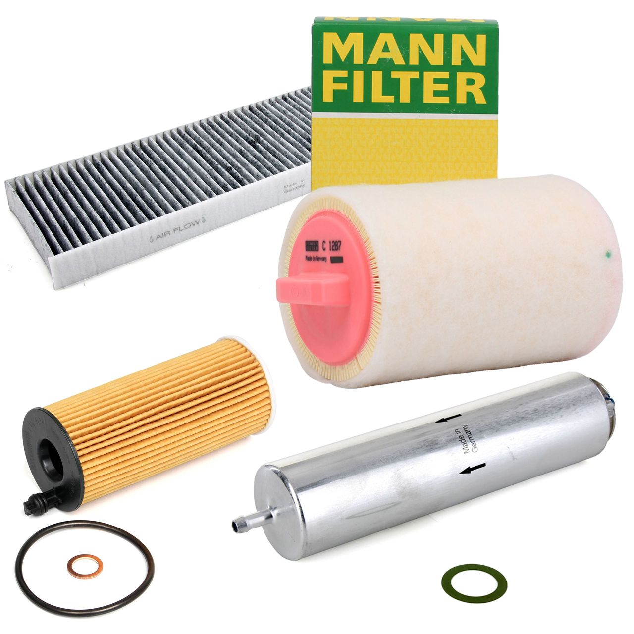 Filterset für MINI R56 R57 R55 R60 R58 R61 R59 COOPER D / ONE D / SD 90-143 PS