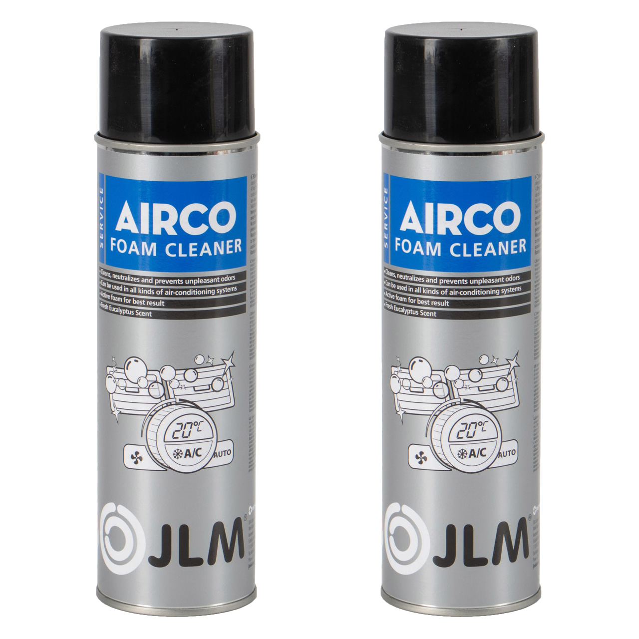 2x 500ml JLM J08025 Airco Foam Cleaner Klimareiniger Klimaanlagenreiniger Reiniger
