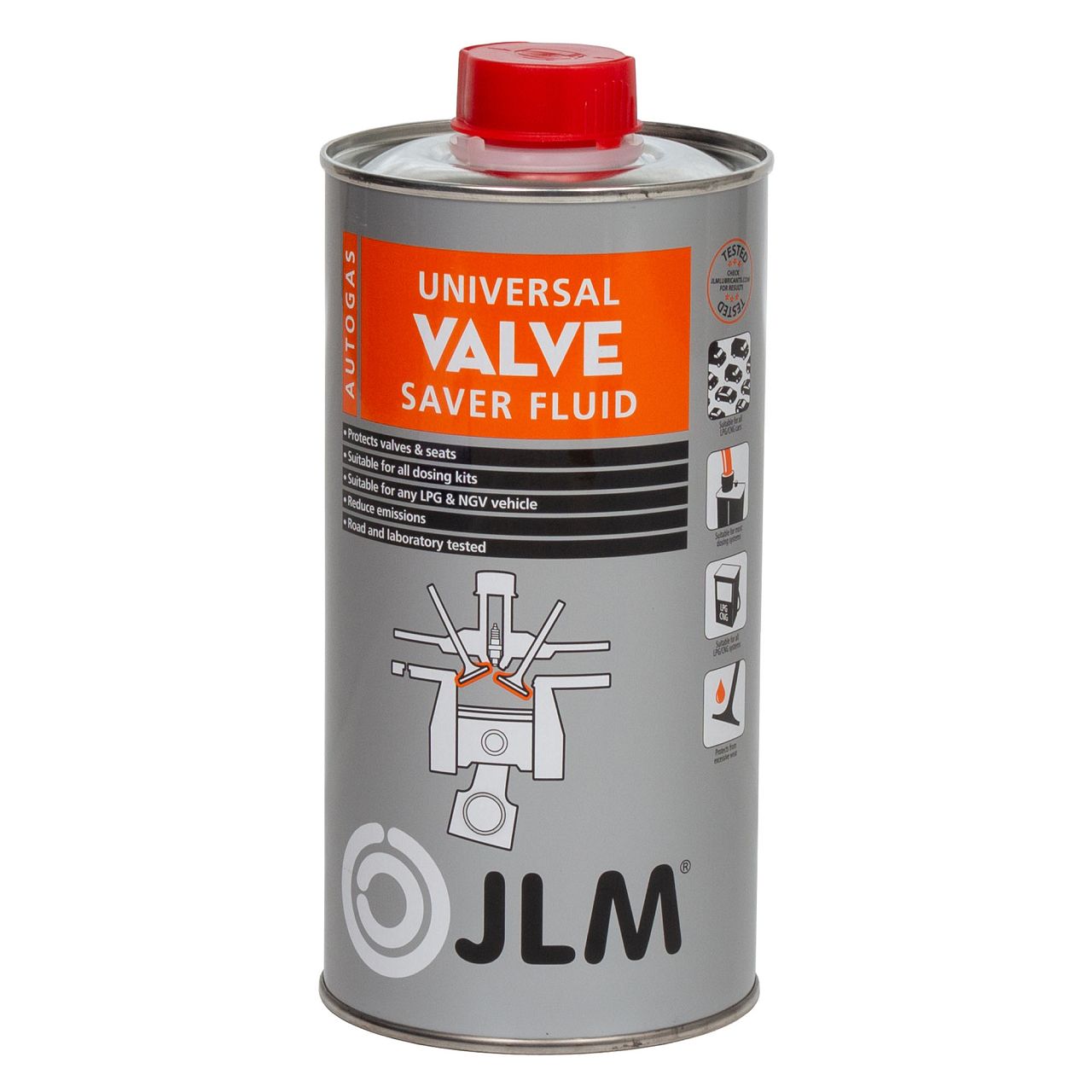 JLM J01250 Valve Saver FLUID Kraftstoffadditiv Ventilschutzflüssigkeit LPG 1L