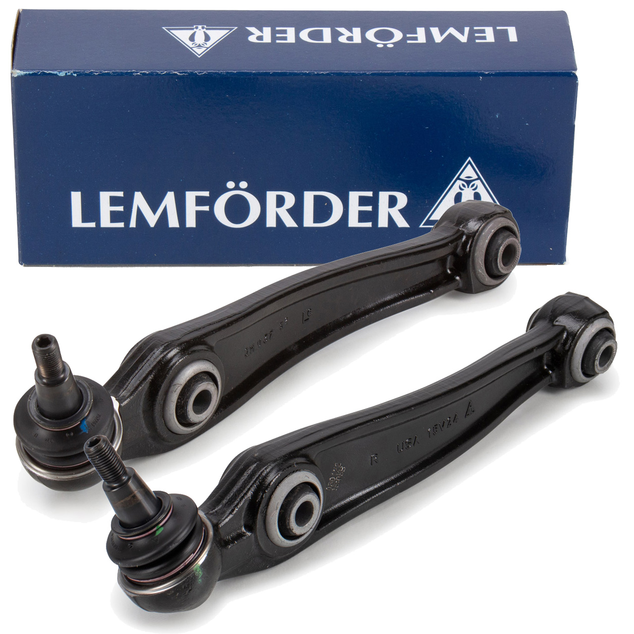 2x LEMF&Ouml;RDER Querlenker Lenker f&uuml;r BMW X5 E70 X6 E71 E72 Vorderachse hinten unten