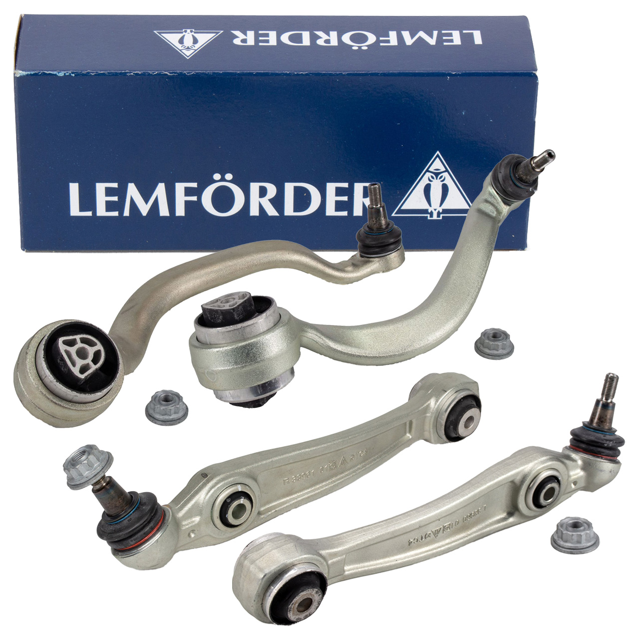 4x LEMF&Ouml;RDER Querlenker Lenker f&uuml;r BMW X5 F15 X6 F16 Vorderachse unten vorne + hinten