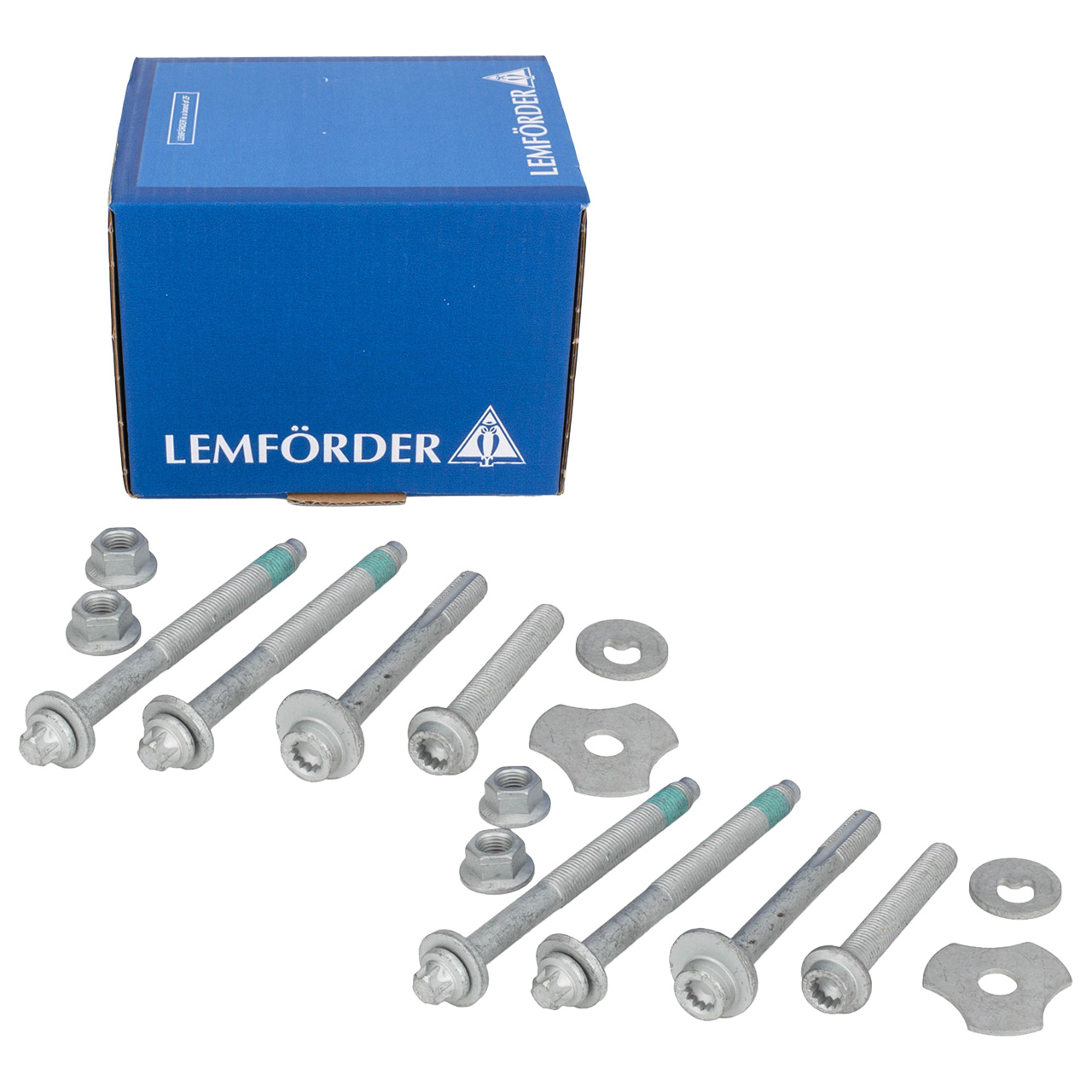 2x LEMF&Ouml;RDER 3747801 Rear Lower Suspension Repair Kit for Mercedes W204, C218, W212