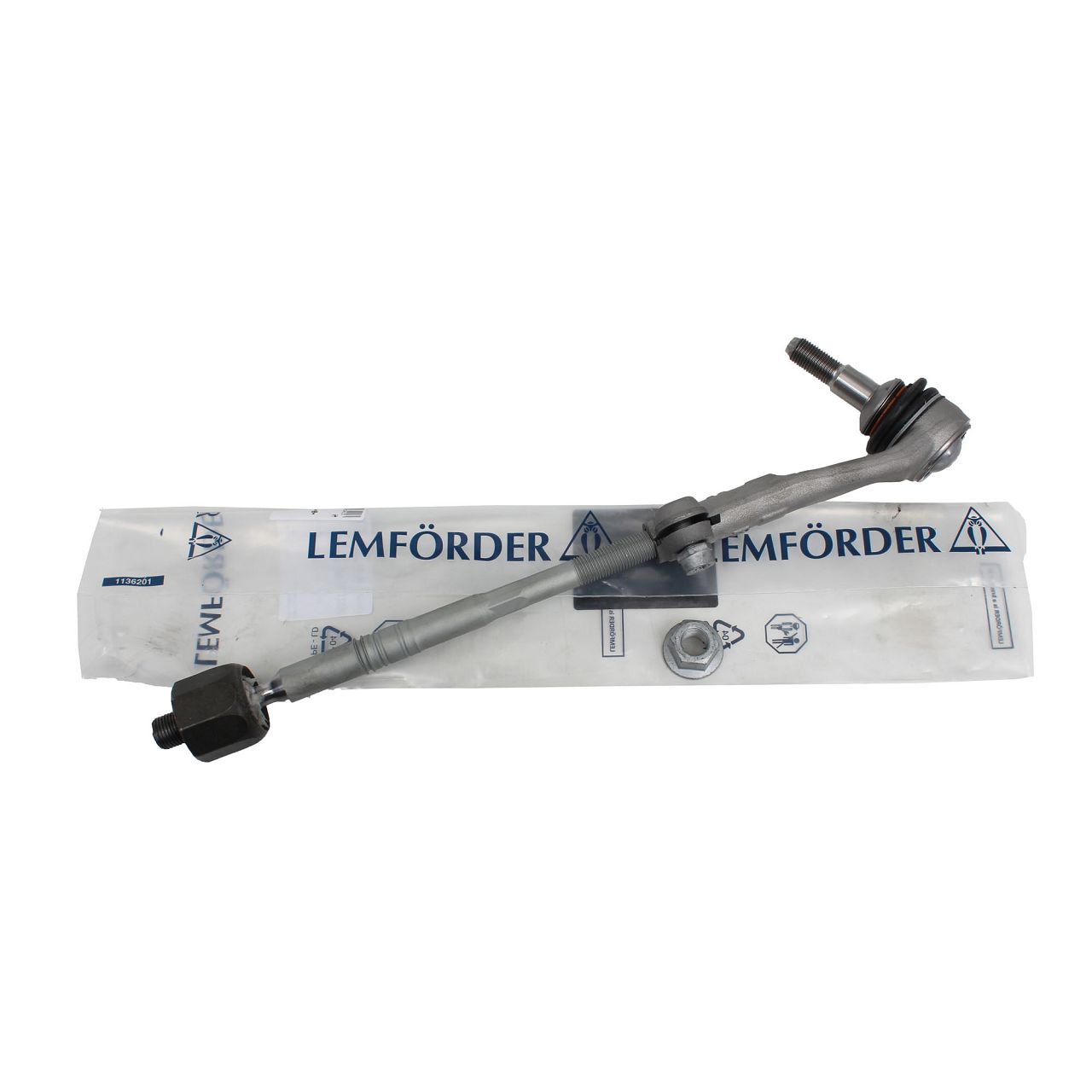 LEMF&Ouml;RDER Tie Rod + End Fitting for BMW 1 Series F20, F21; 2 Series F22, F23; 3 Series F30&ndash;F34; 4 Series (Front Right)