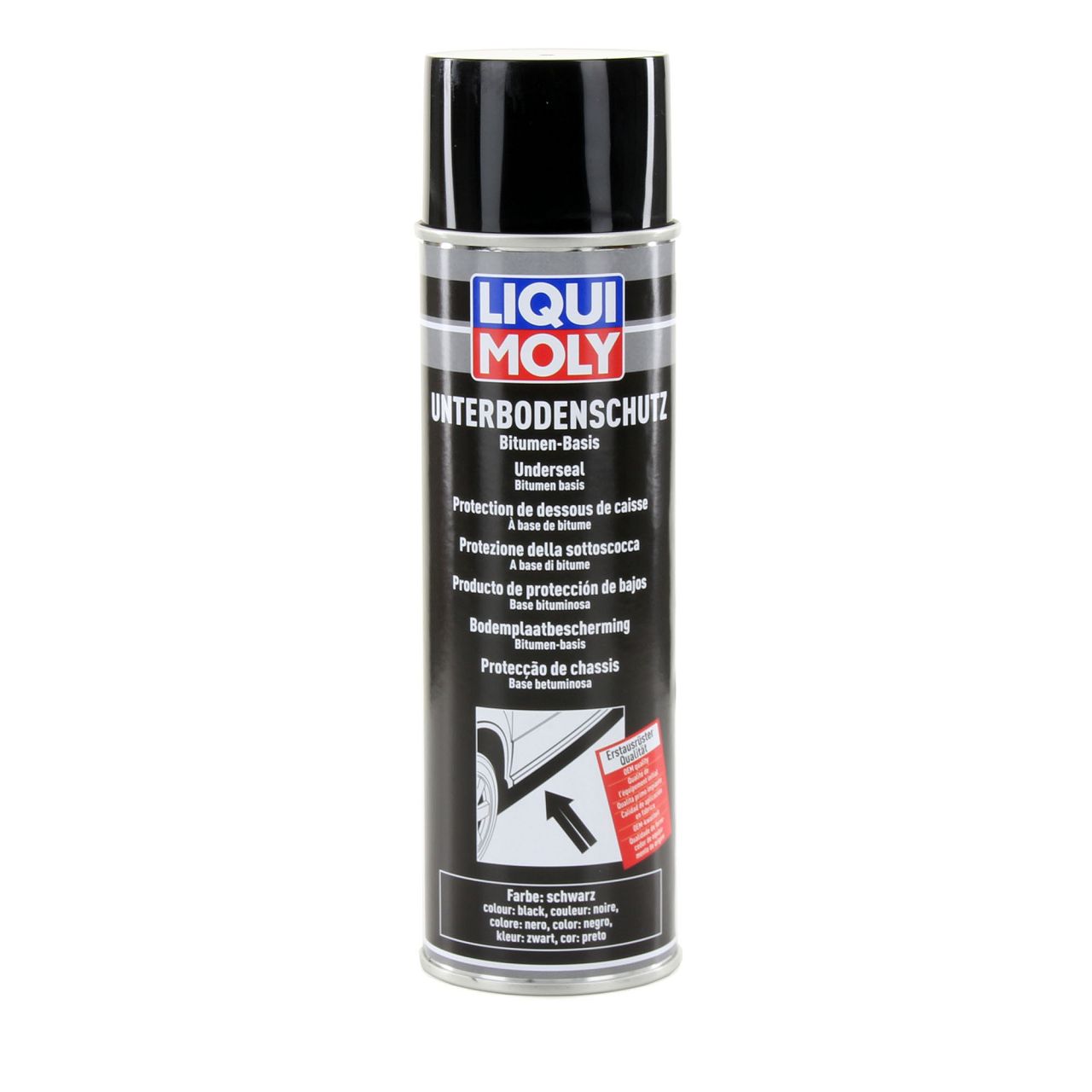 LIQUI MOLY 6111 Underbody Protection Bitumen BLACK 500 ml