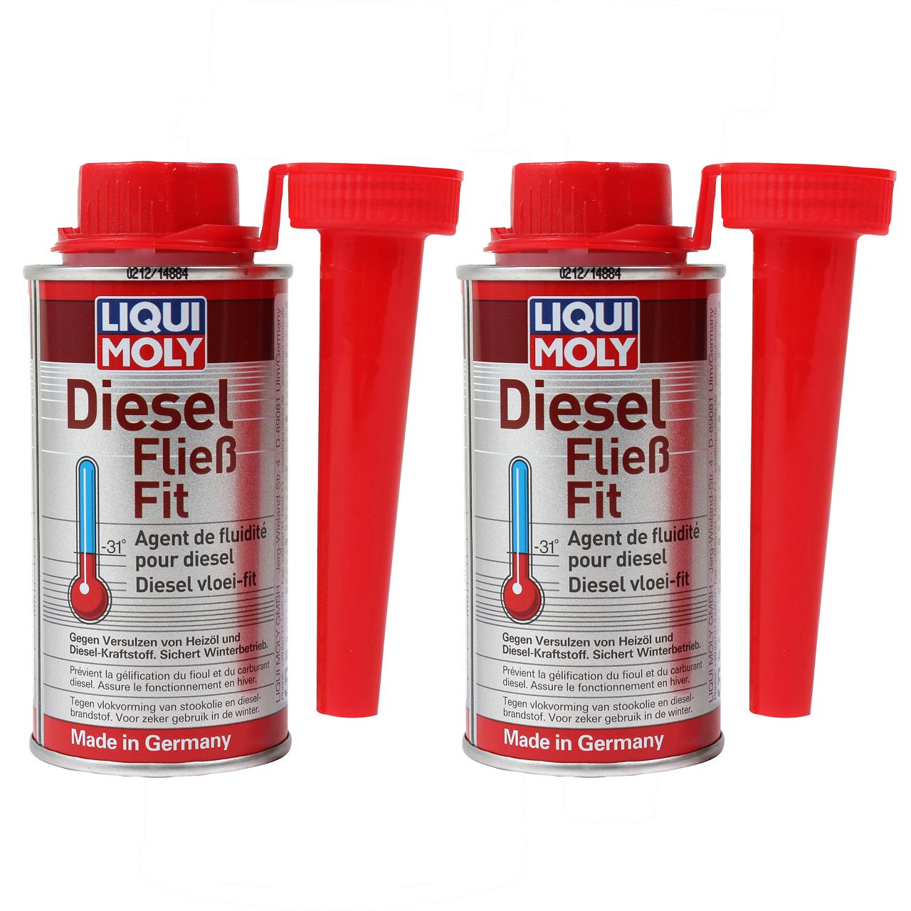 2x 150ml LIQUI MOLY Diesel Fließ-Fit Dieselzusatz Winter Additiv 5130