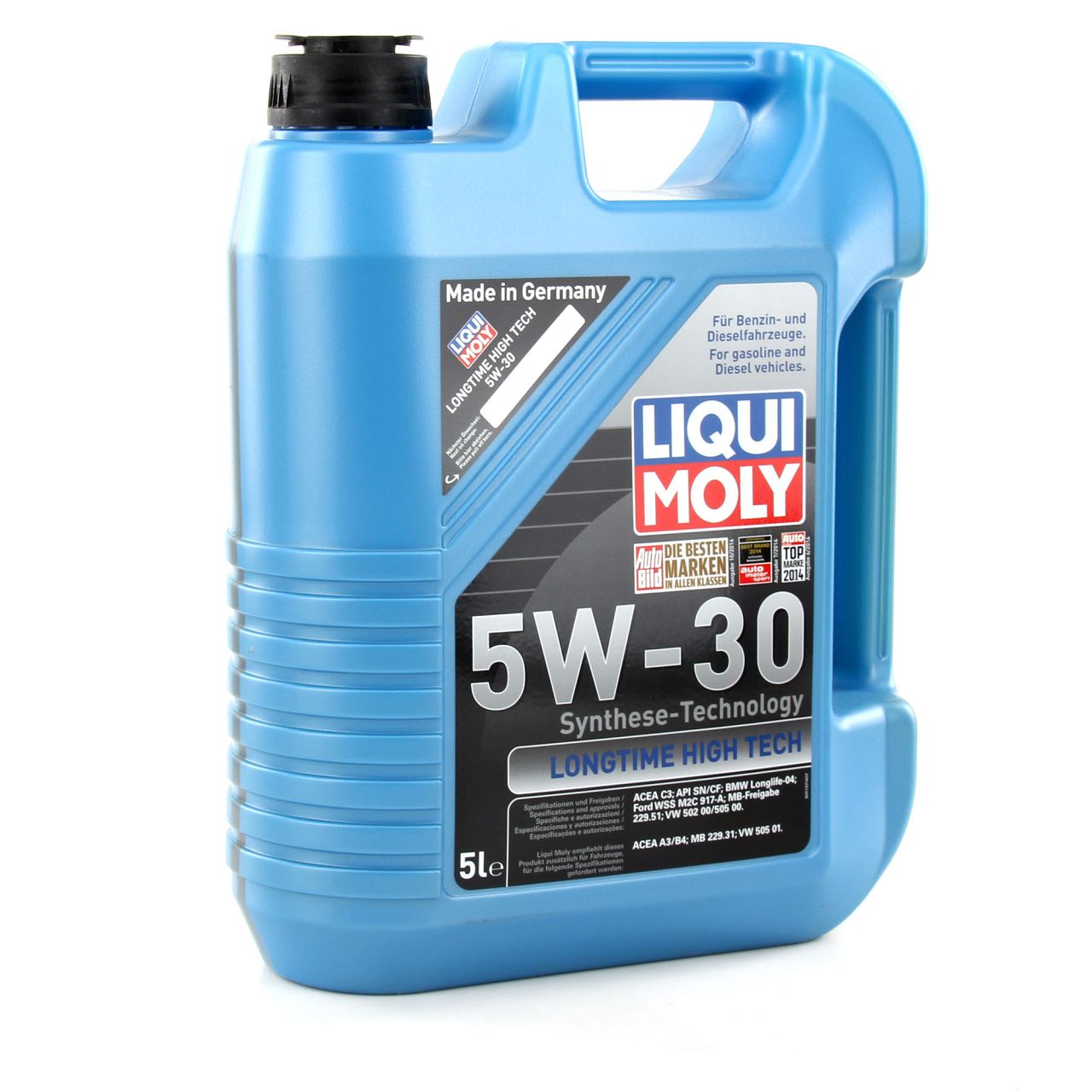 LIQUI MOLY Motor&ouml;l &Ouml;l LONGTIME HIGH TECH 5W30 5W-30 5L 5 Liter 1137