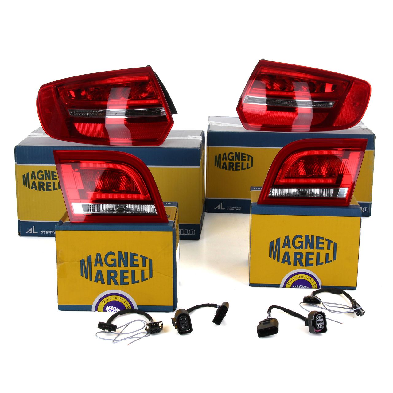 MAGNETI MARELLI Heckleuchten LED für AUDI A3 S3 RS3 (8PA) Sportback + Adapter