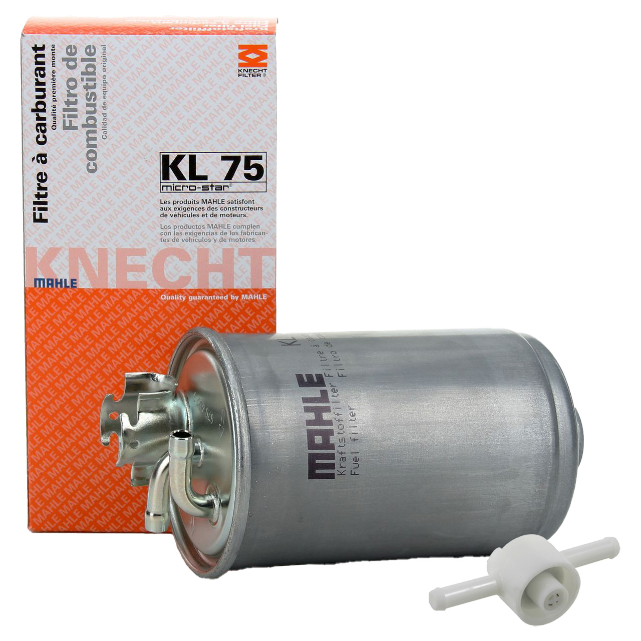 KNECHT / MAHLE Kraftstofffilter + Ventil VW Golf 2 3 LT 1 Passat Sharan T3 T4 1.6-2.5 TDI