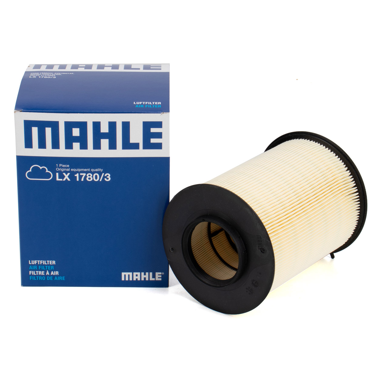 MAHLE LX1780/3 Luftfilter FORD Focus 2 3 MK2 MK3 C-Max 1 2 Kuga 1 2 VOLVO C30 C70 2 S40 2