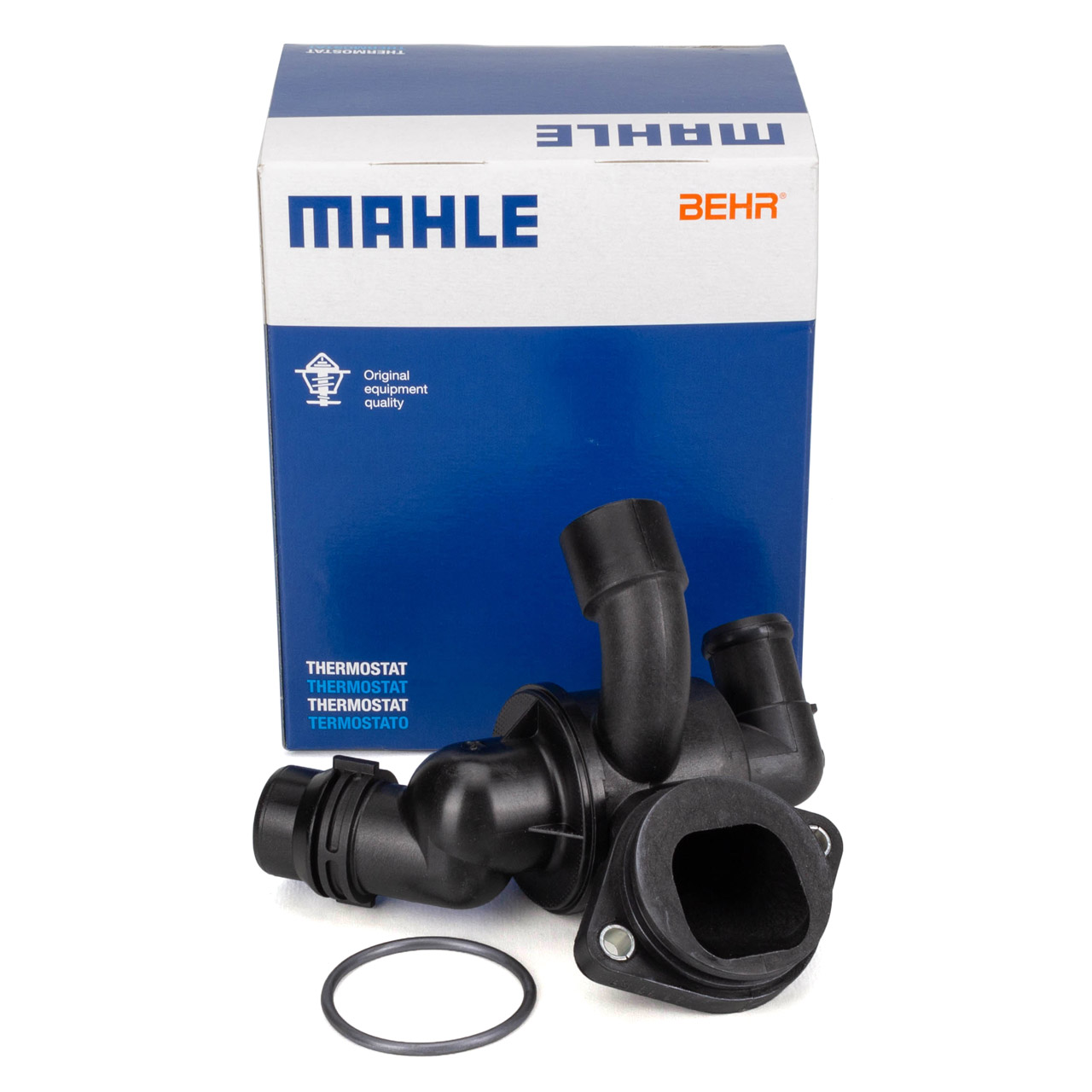 BEHR / MAHLE TI3487 Thermostat + Gehäuse AUDI A4 B8 B9 A5 A6 Q5 2.0/3.0 TDI 03L121111AD