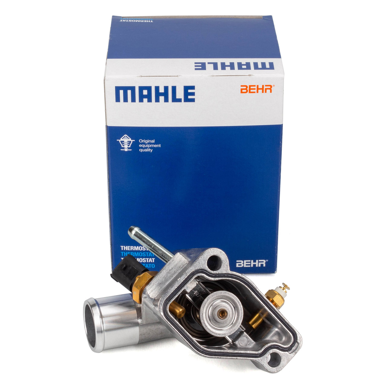 BEHR / MAHLE TI592 Thermostat + Gehäuse OPEL Astra G H Vectra B C Zafira A 1.8 95517670