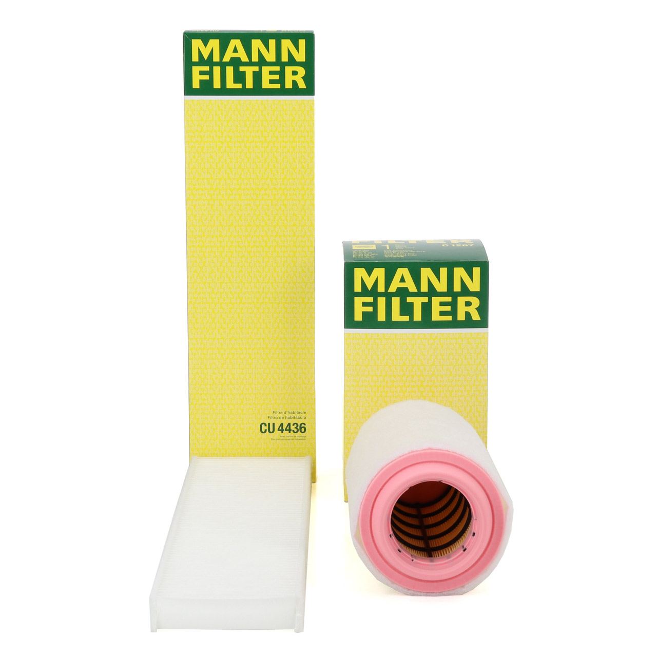 MANN Filter-Set 2-tlg MINI R56 R55 R60 R57 R58 R61 One D / Cooper D / SD N47