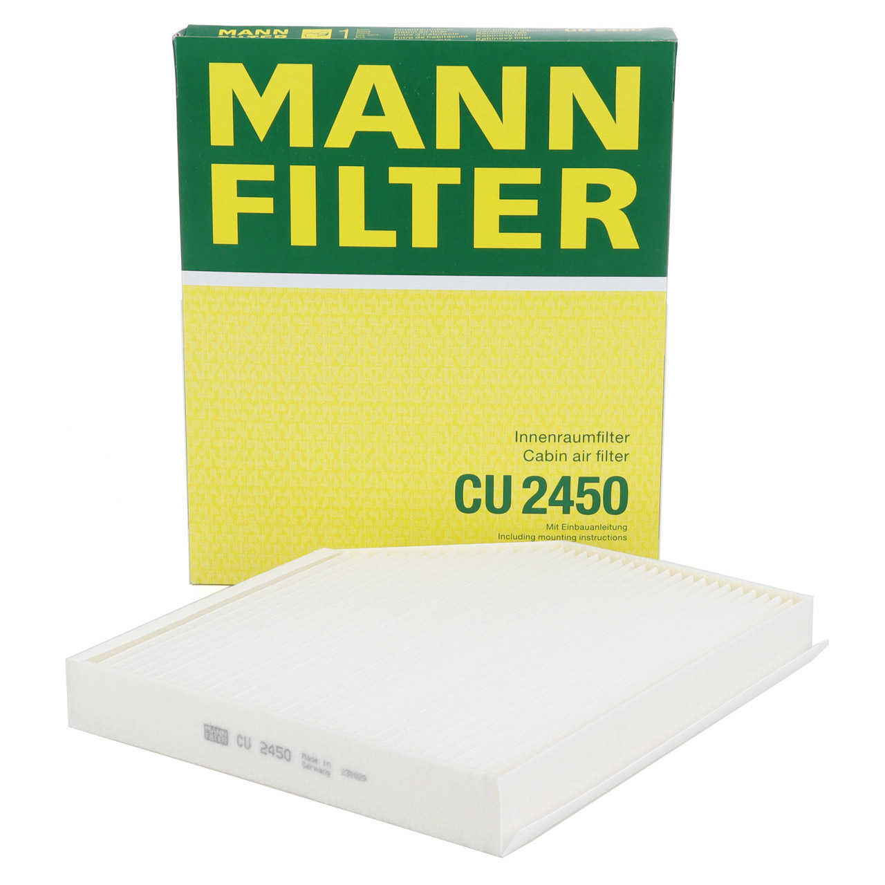 MANN CU2450 Innenraumfilter Pollenfilter AUDI A4 B8 A5 8T 8F Q5 8R PORSCHE Macan 95B