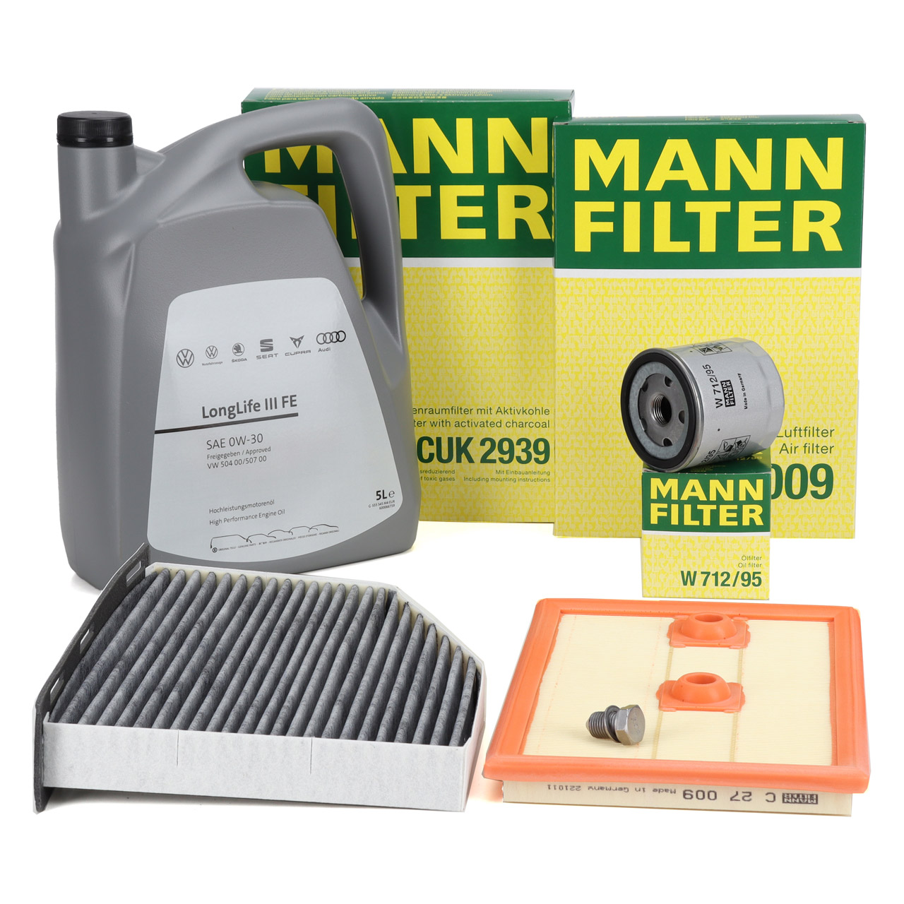 MANN-FILTER Wartungspakete / große Inspektion - CUK 2939, C 27 009