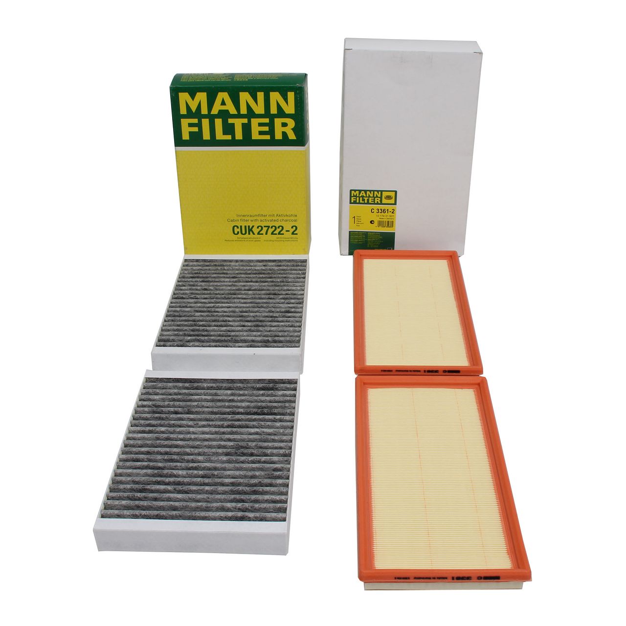MANN Filter-Set MERCEDES W221 S63AMG C216 CL63AMG CLS63AMG M137 M156