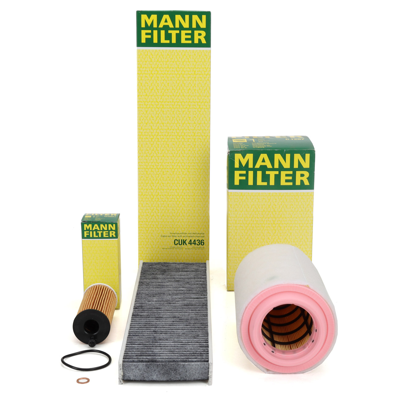 MANN Filter-Set 3-tlg MINI R56 R57 R55 R60 R58 R61 R59 One D Cooper D / SD N47