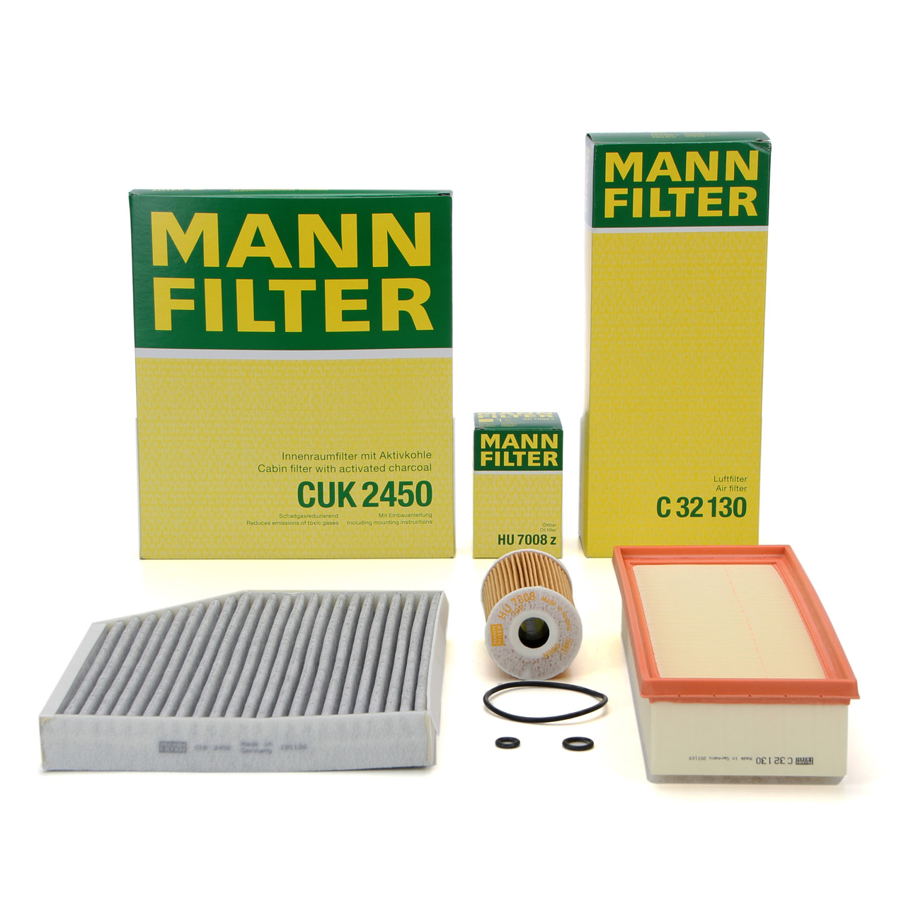 MANN Inspektionskit AUDI A4 (8K B8) A5 (8T 8F) Q5 (8R) 2.0 TDI 120-177 PS