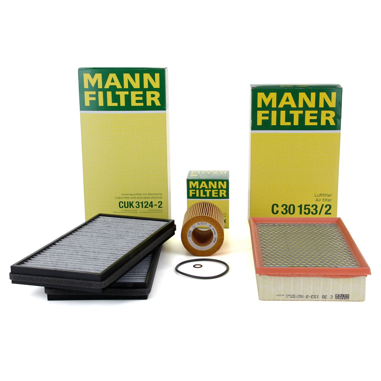 MANN Filterset Filterpaket 3-tlg BMW 7er E65 E66 E67 730i 231 PS M54