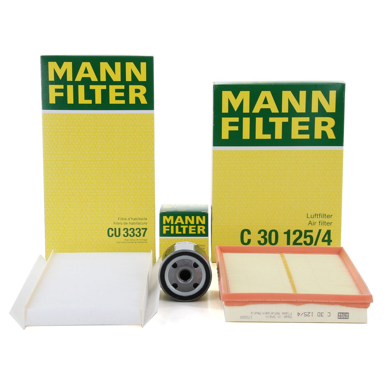 MANN Filterset 3-tlg OPEL Corsa C 1.4 1.8 Combo 1.6 / CNG Tigra B TwinTop 1.8