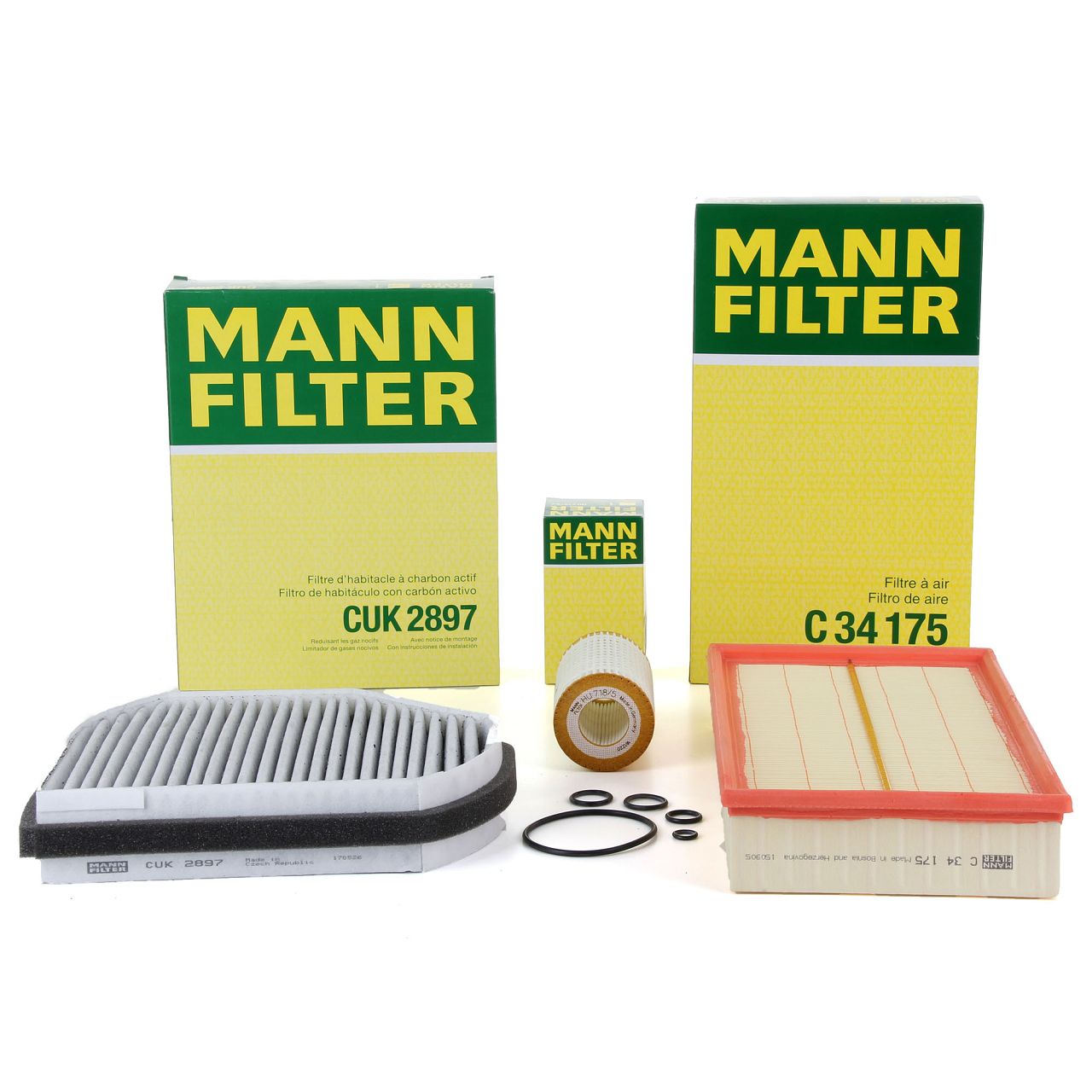 MANN Filterset Filterpaket MERCEDES E-Klasse W210 S210 E240-430 M112 M113
