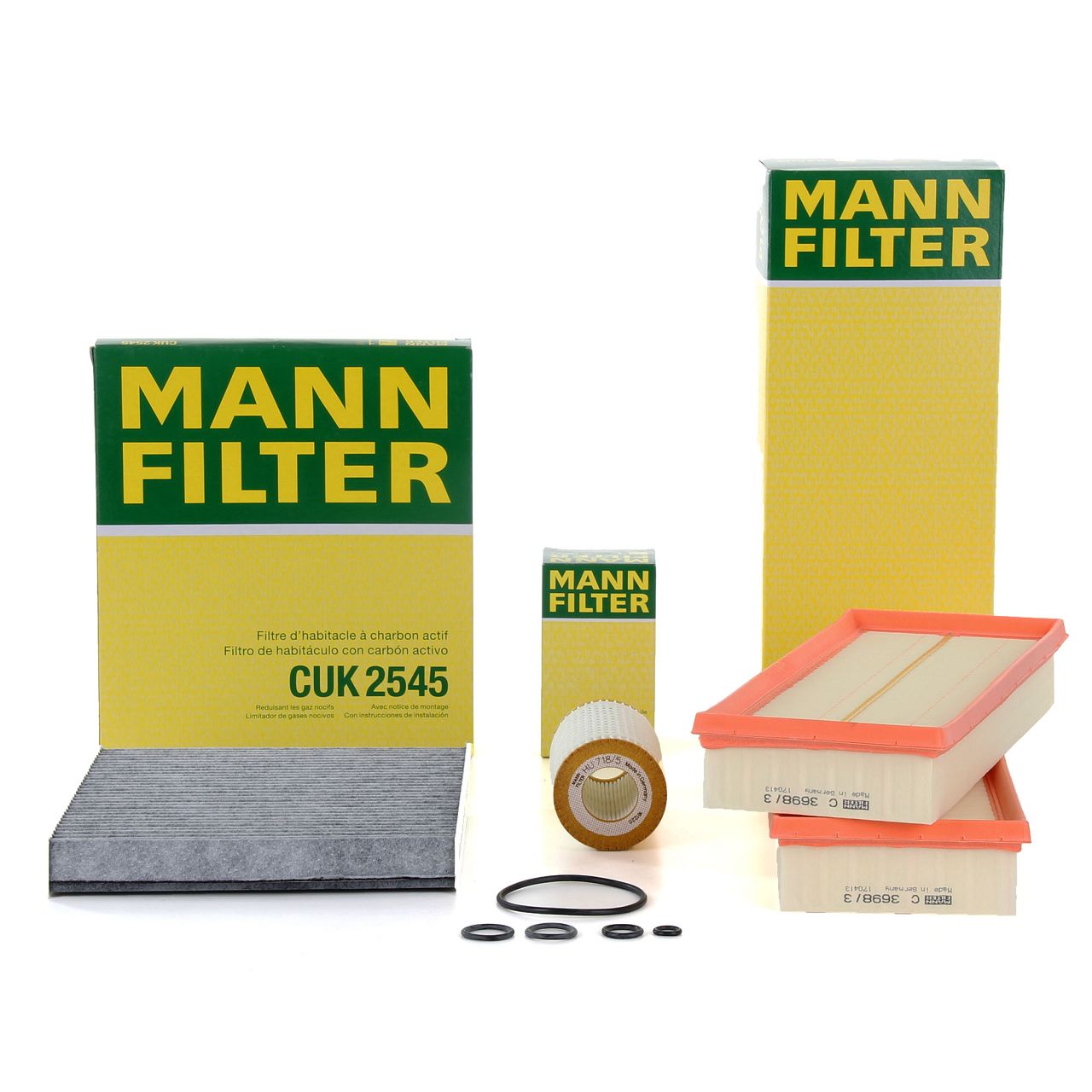 MANN Filterset MERCEDES-BENZ G-Klasse W463 G320 G500 G55AMG M112 M113 M273 ab 09.2000