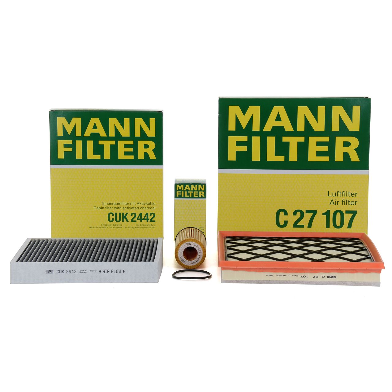 MANN Filter-Set OPEL Astra J Cascada Zafira Tourer C 1.4 1.6 120-180 PS