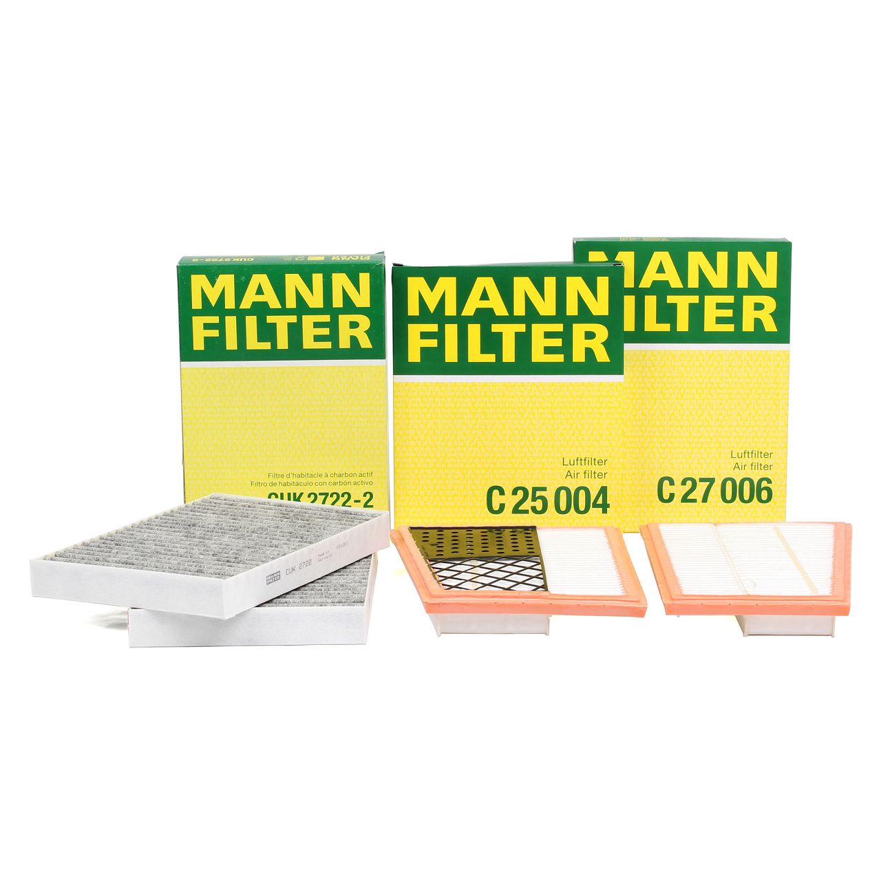 MANN Filter-Set MERCEDES S-Klasse W221 S320CDI S350CDI/BlueTEC OM642