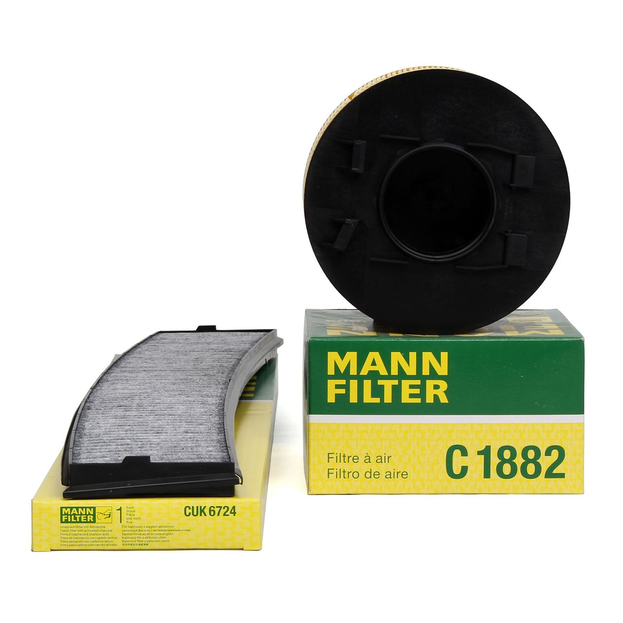 MANN Filterset Innenraum + Luftfilter BMW 3er E46 316i 318i N40 N42 N45 N46 115-150 PS