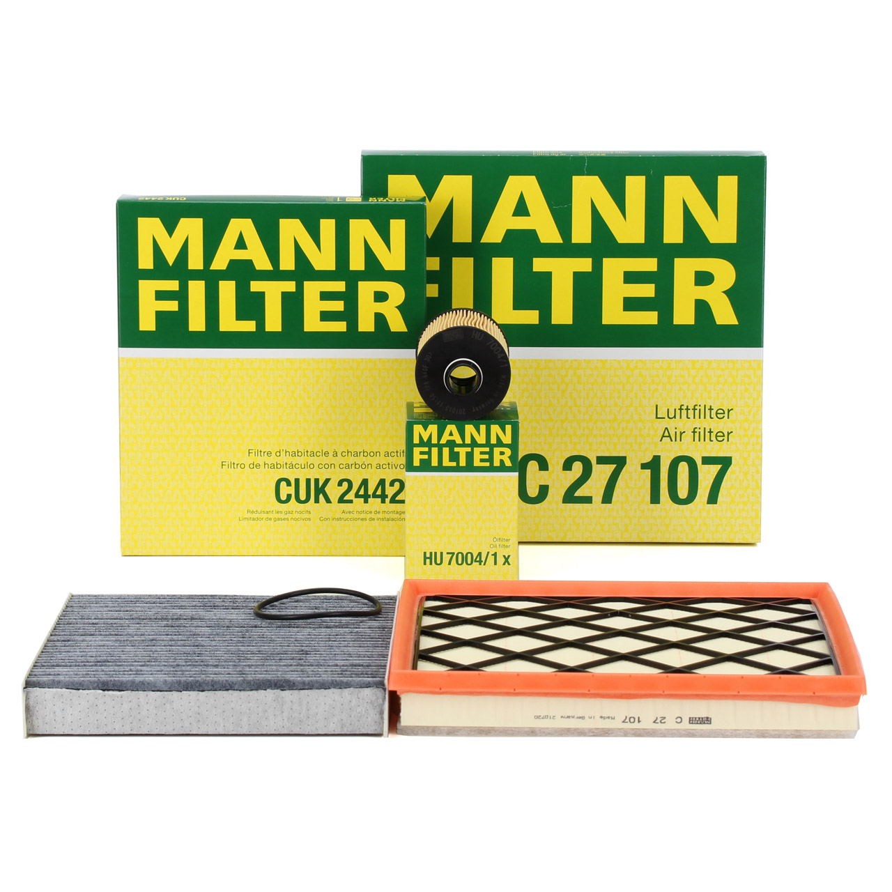 MANN Filterset 3-tlg OPEL Astra J Cascada Zafira Tourer C 1.3/2.0 CDTI 95-194 PS