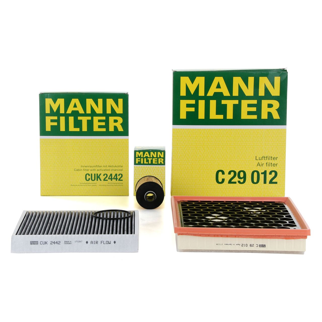 MANN Filterset 3-tlg OPEL Insignia A 2.0 CDTI SAAB 9-5 (YS3G) 2.0 TiD/TTiD