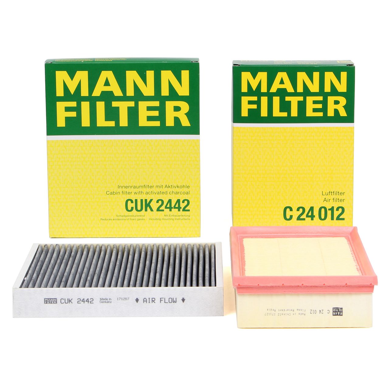 MANN Filterset Innenraum + Luftfilter OPEL Mokka / X ab Fgst. DB000001 CHEVROLET Trax