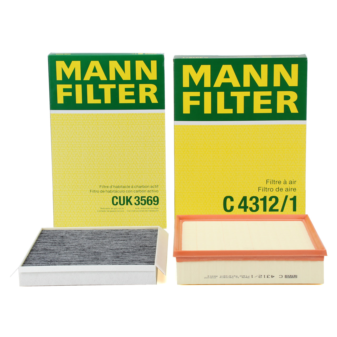 MANN Filter-Set MERCEDES Sprinter (906) VW Crafter 30-35 / 30-50 (2E_ 2F_)