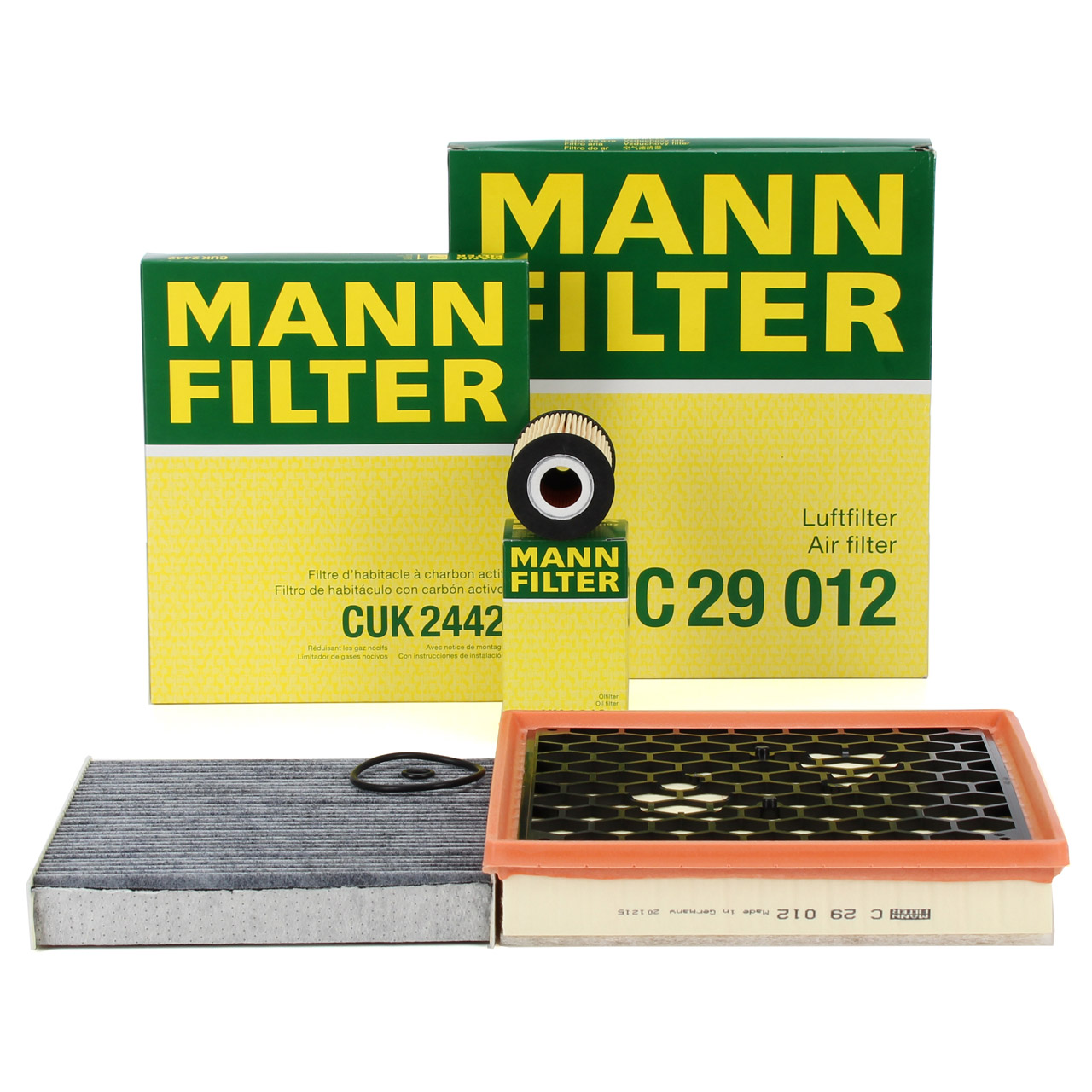 MANN Filterset Filterpaket 3-tlg OPEL Insignia A 1.6 CDTI 120/136 PS