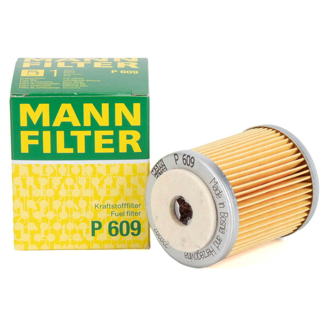 MANN P609 Kraftstofffilter Filter VOLVO 240 740 744 745 760 940 944 945 2.4D