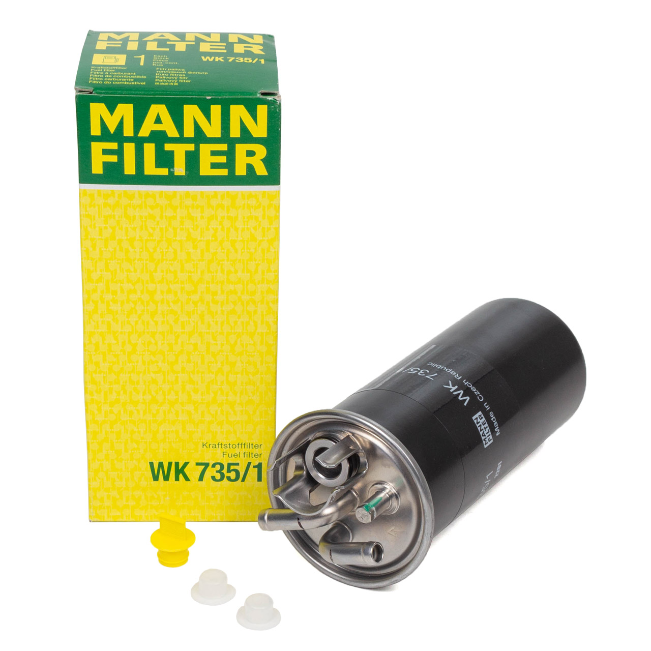 MANN WK735/1 Kraftstofffilter Dieselfilter AUDI A6 C6 2.7 2.7/3.0 TDI quattro 4F0127435A