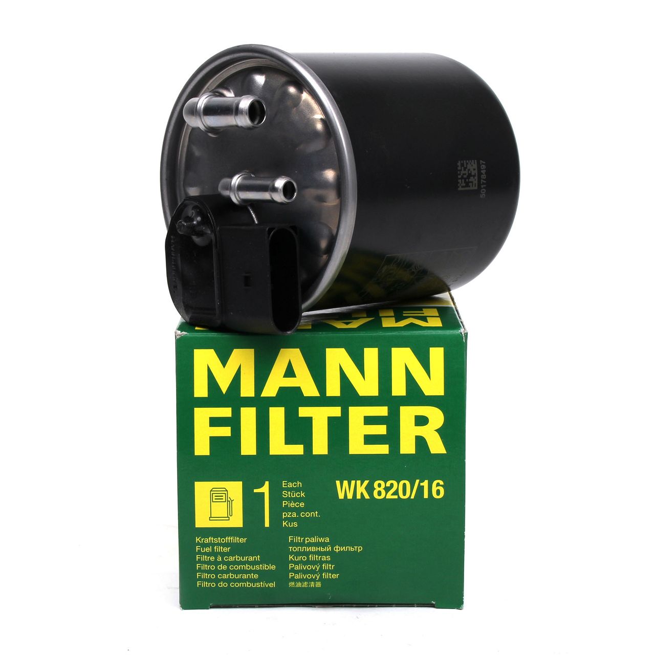 MANN WK820/16 Kraftstofffilter Diesel MERCEDES Sprinter V-Klasse Viano Vito 6510903152