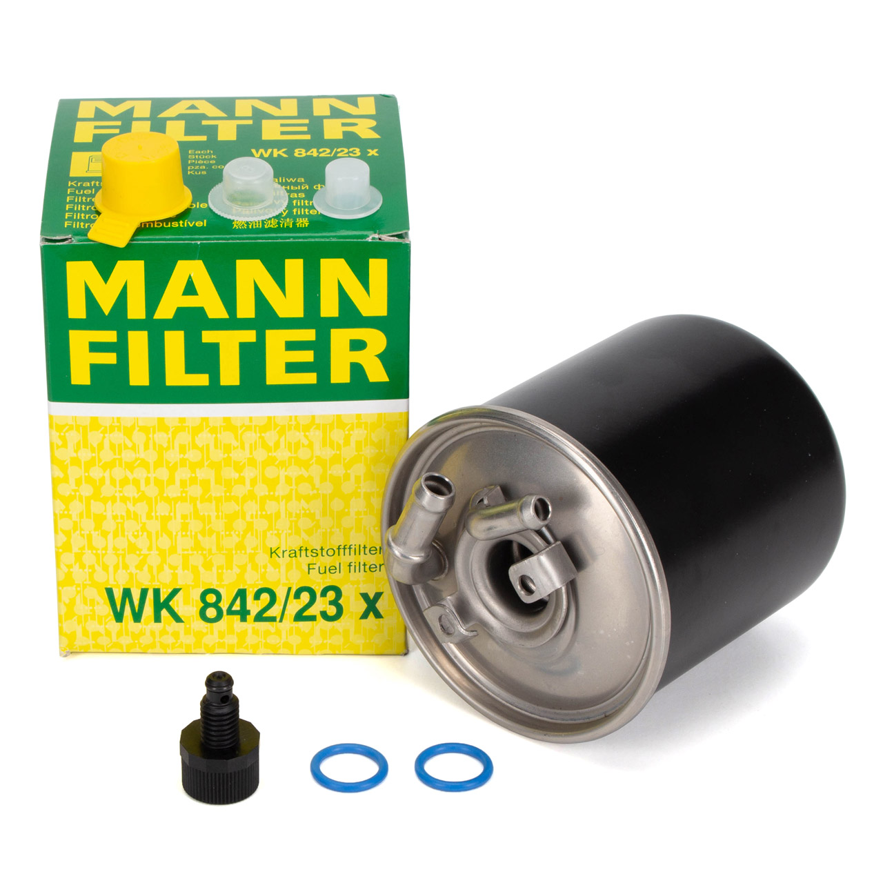 MANN WK842/23 Kraftstofffilter Dieselfilter für CHRYSLER JEEP MERCEDES MITSUBISHI SMART