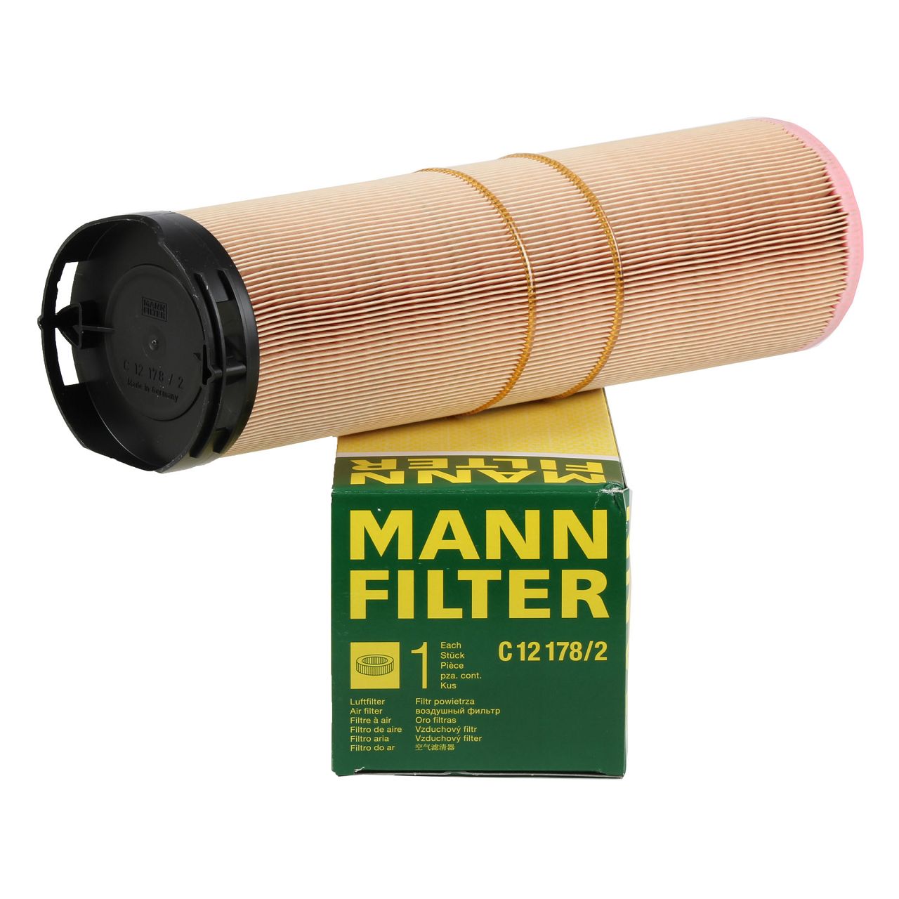 MANN C12178/2 Luftfilter MERCEDES-BENZ W211 S211 200/220CDI 136/170 PS 6460940304
