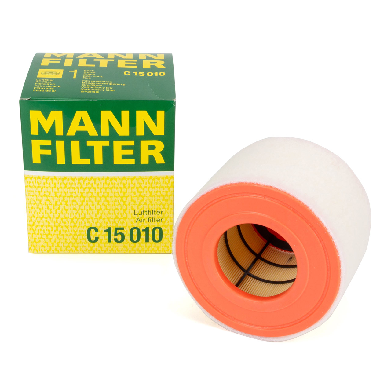 MANN C15010 Luftfilter AUDI A6 C7 A7 4G A8 D4 1.8/2.0 TFSI / 2.0 TDI 4G0133843K
