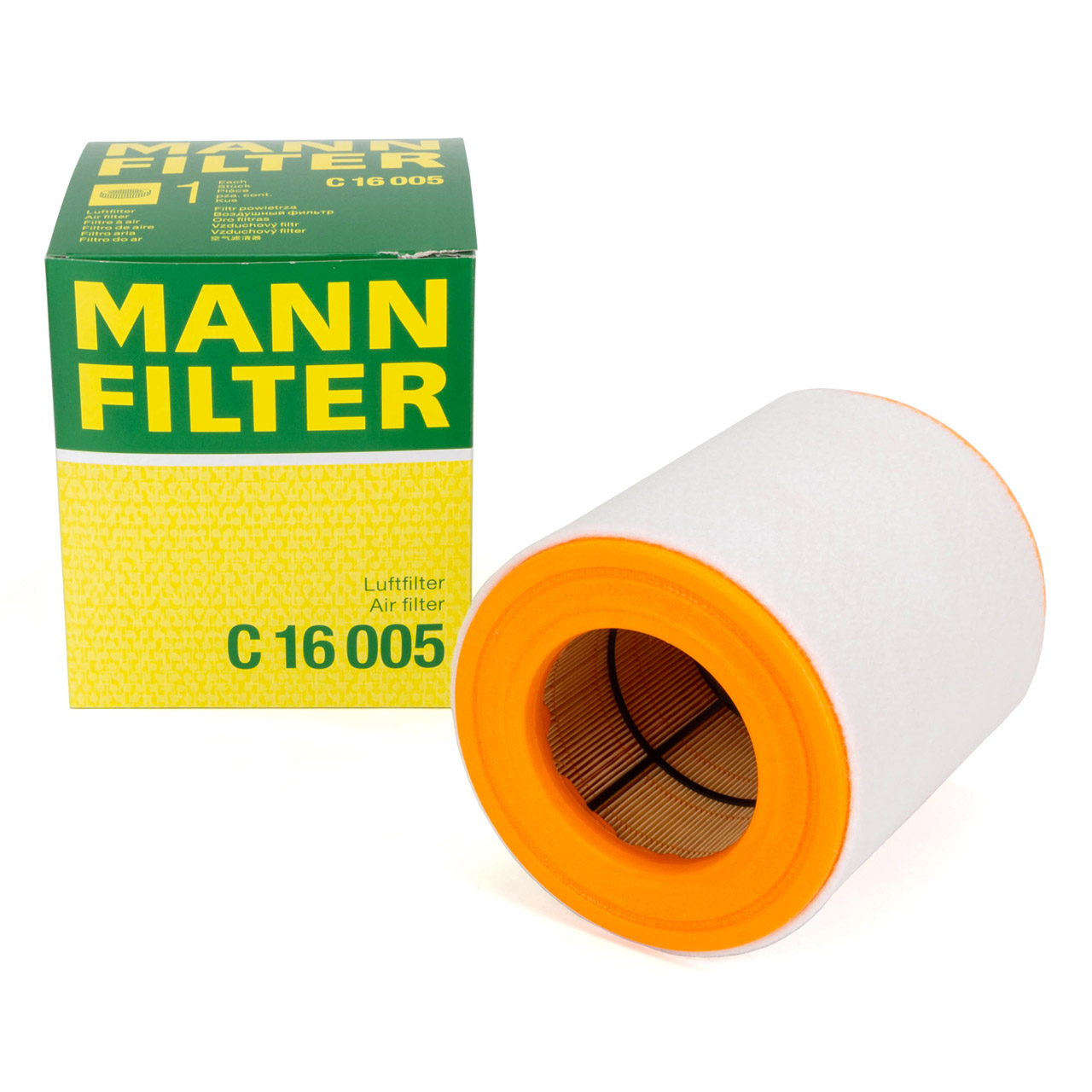 MANN C16005 Luftfilter AUDI A6 C7 A7 4G 2.8 FSI / 3.0 TFSI / S6 / S7 / 3.0 TDI 4G0133843