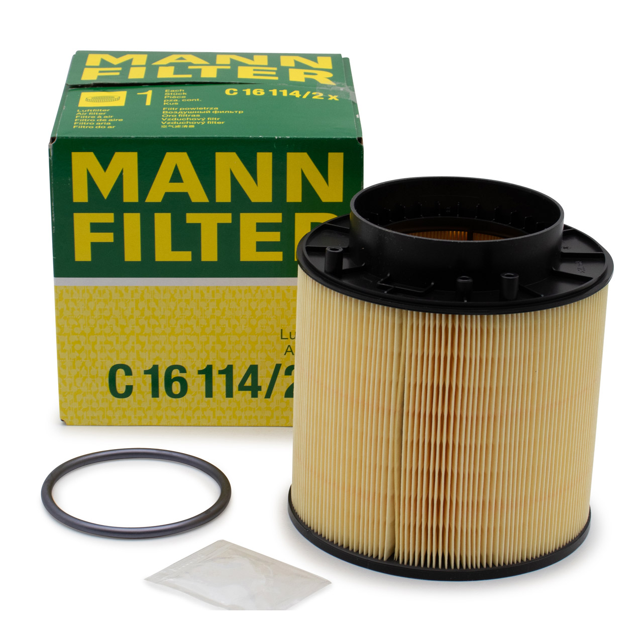 MANN C16114/2X Motorluftfilter Luftfilter AUDI A4 B8 Q5 8R A5 8T/F 3.0/3.2 TFSI 8K0133843D