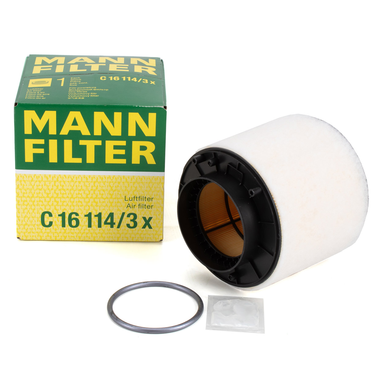 MANN C16114/3X Luftfilter AUDI A4 (B8) A5 (8T 8F) Q5 SQ5 (8RB) 2.7/3.0TDI
