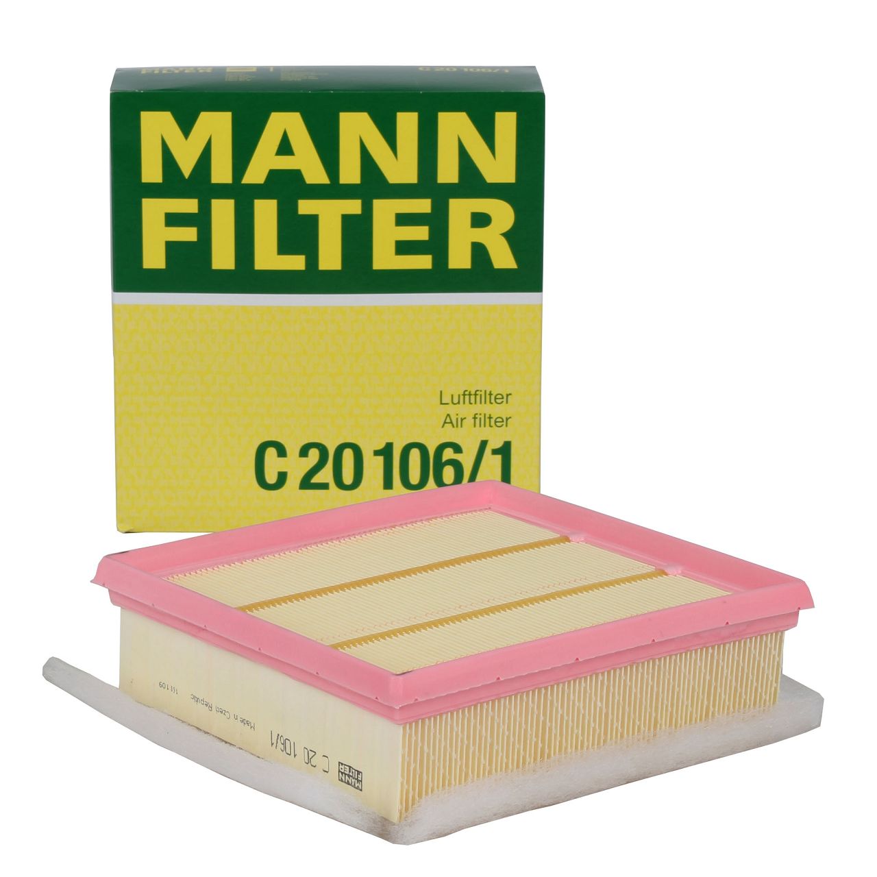 MANN C20106/1 Luftfilter Motorluftfilter OPEL Corsa D E 1.0 1.4 1.6 1.3 CDTI