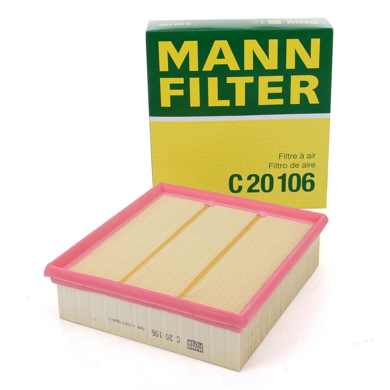 MANN C20106 Luftfilter Motorluft OPEL Corsa D 1.0-1.4 1.2/1.4LPG E 1.2 1.4