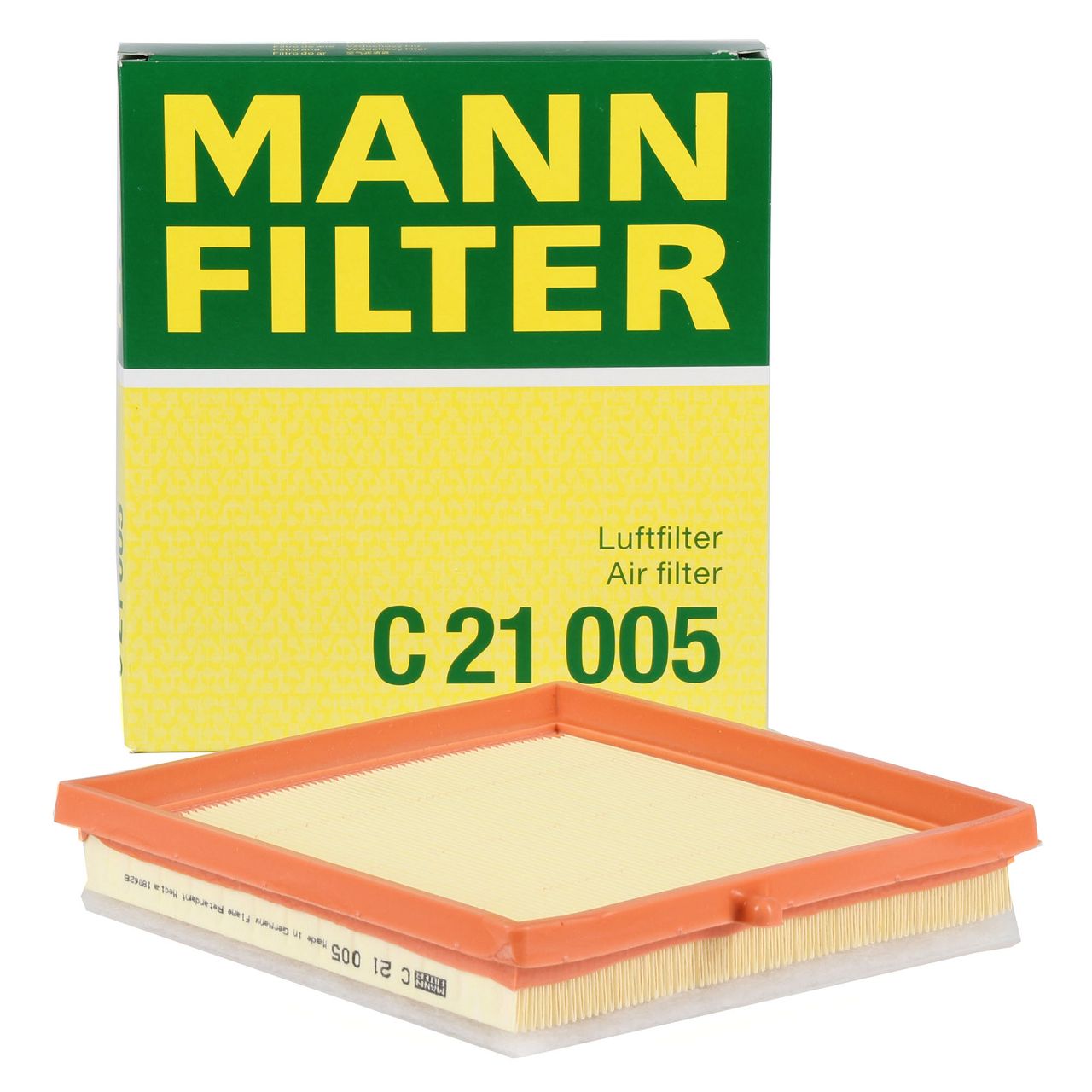 MANN C21005 Luftfilter OPEL Adam (M13) 1.0 + 1.2 + 1.4 + 1.4 S + 1.4 LPG 0834778