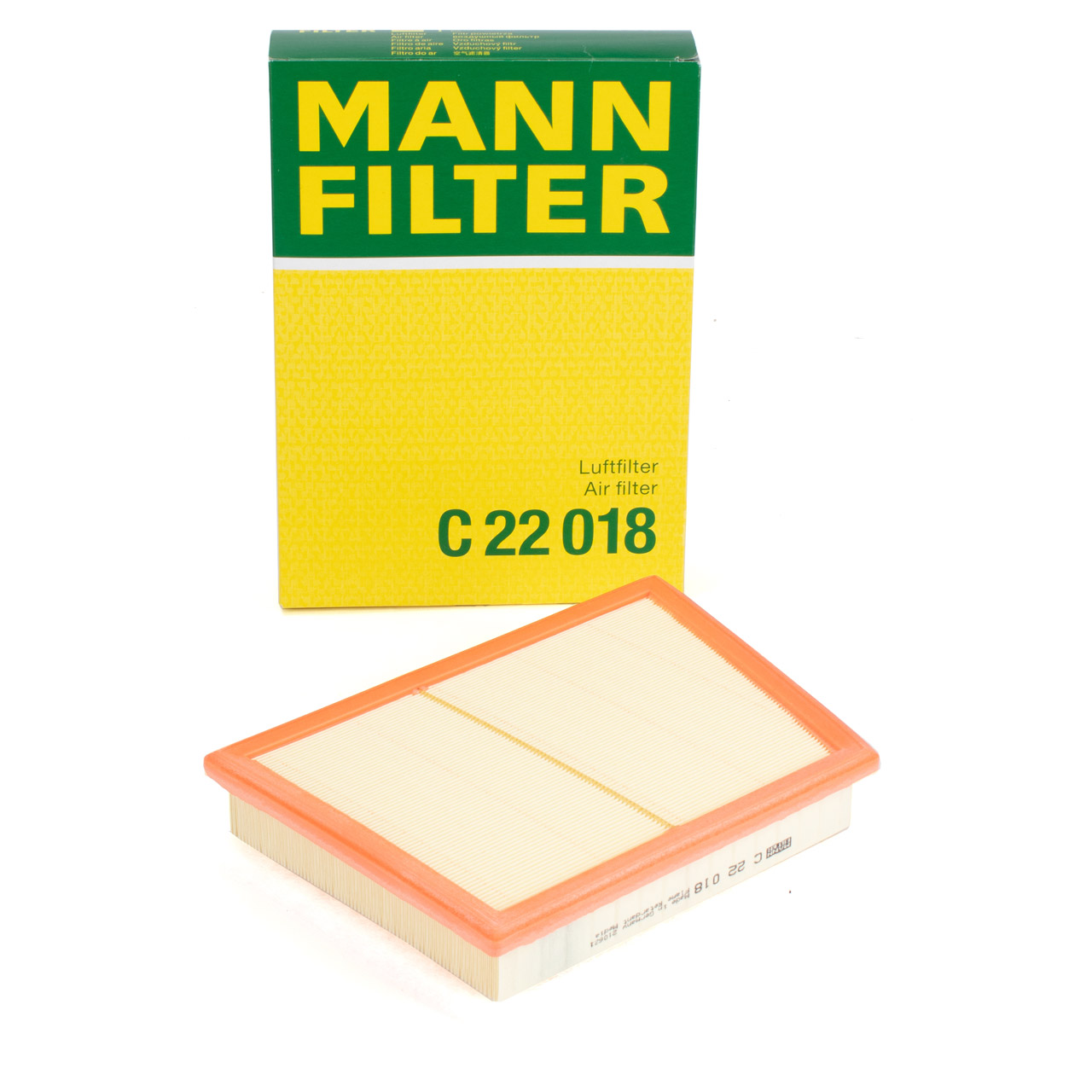 MANN C22018 Luftfilter BMW 1er 2er F40 F45 X1 F48 MINI F54-F57 B37 B38 B47 B48 13718513944