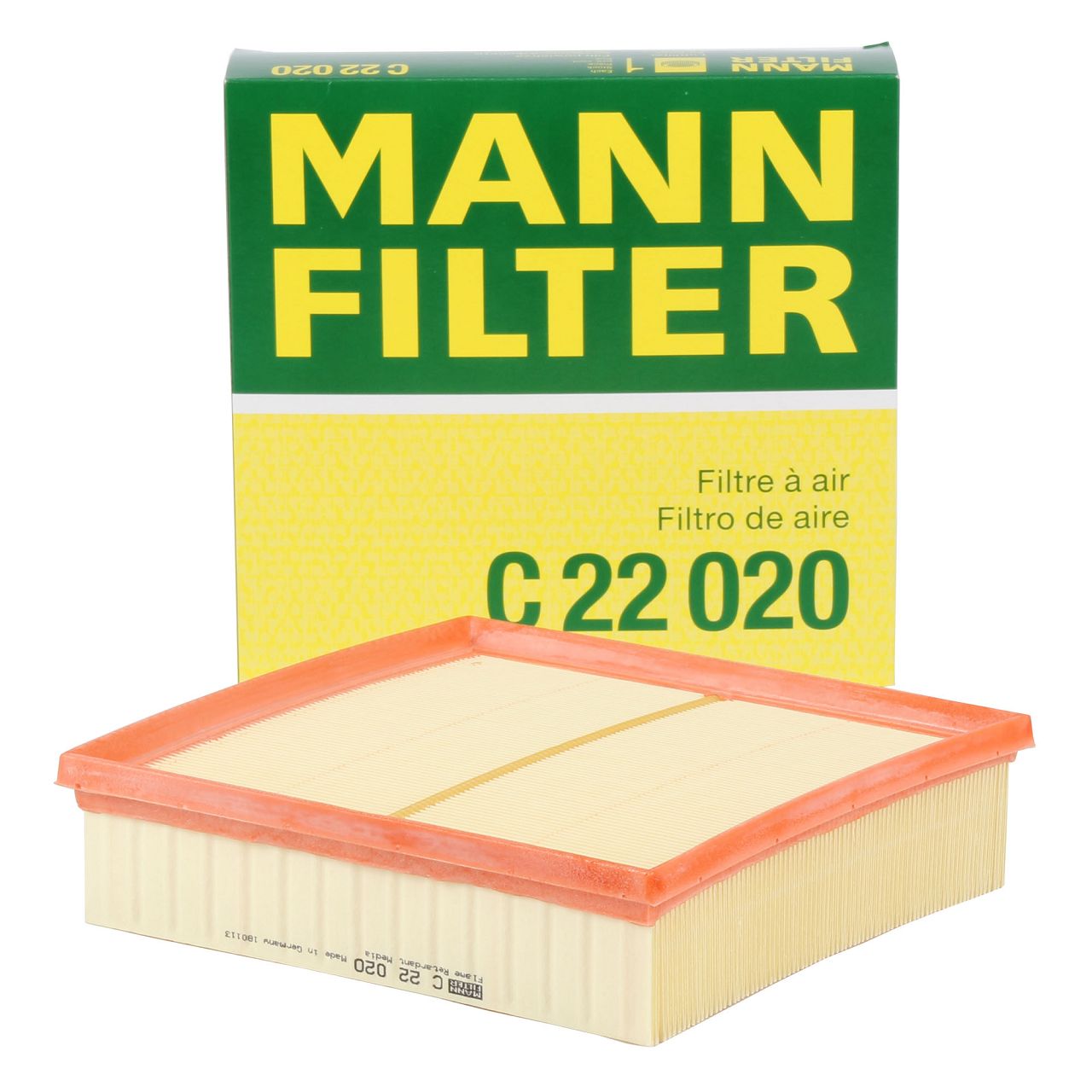 MANN C22020 Luftfilter MERCEDES-BENZ W176 W246 W242 CLA C117 X117 GLA X156 6510940204