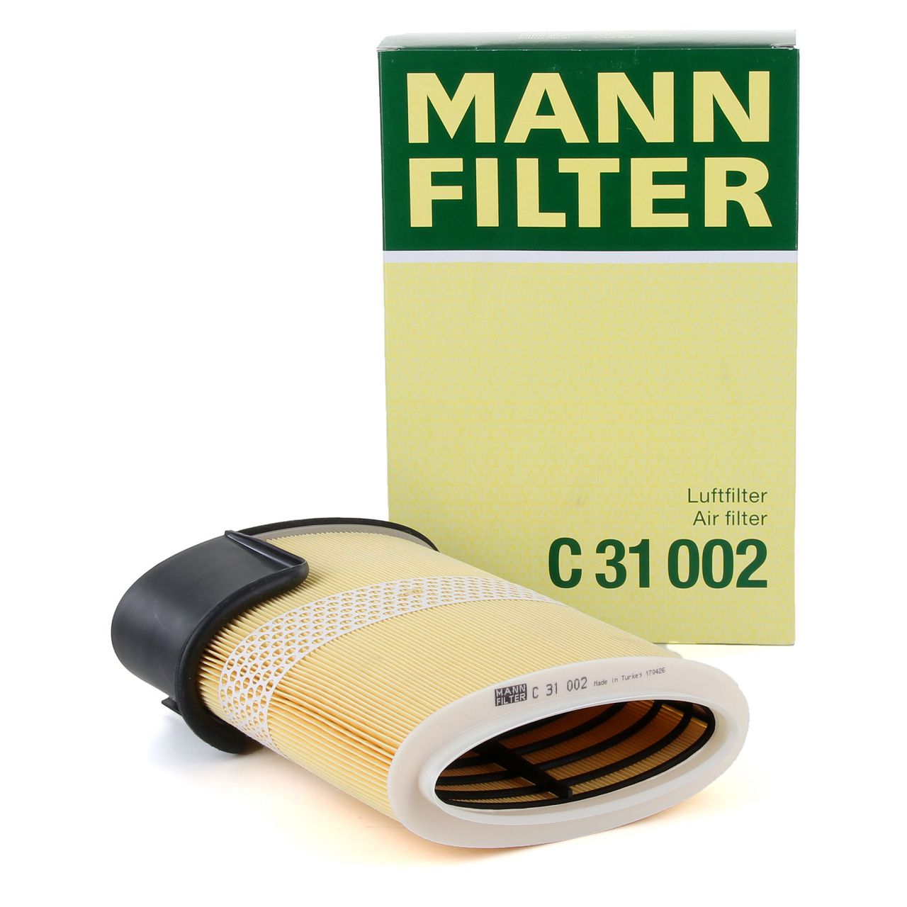 MANN C31002 Luftfilter PORSCHE Boxster Cayman (987 981) 2.7 2.9 3.2 3.4 3.8
